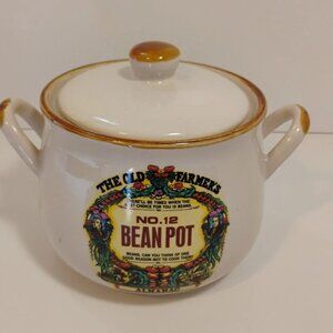 VTG 1994 “The Old Farmer’s Almanac” No.12 Bean Pot W/Lid Westwood International